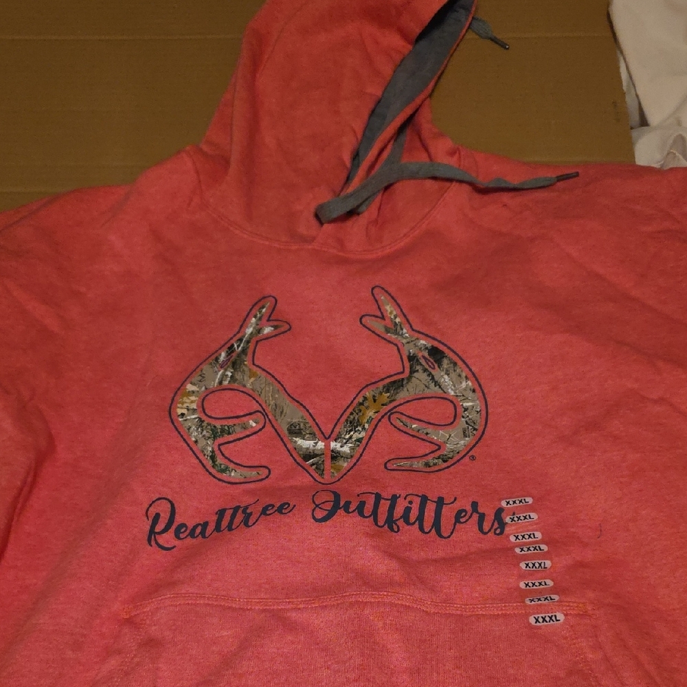 Realtree Pink Hoodie with Camo Accents
